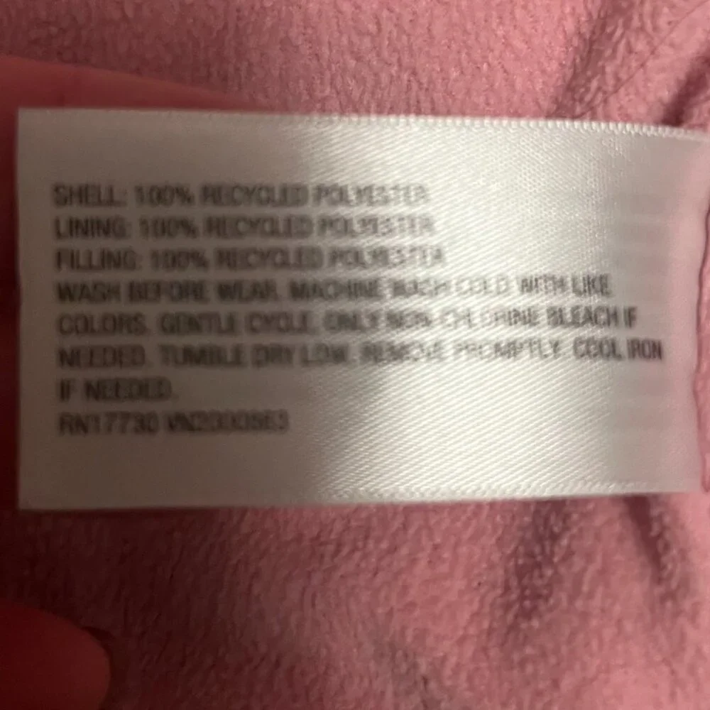 Cat & Jack Girls Puffer Jacket(s), Pink, Size 3T - Picture 5 of 6